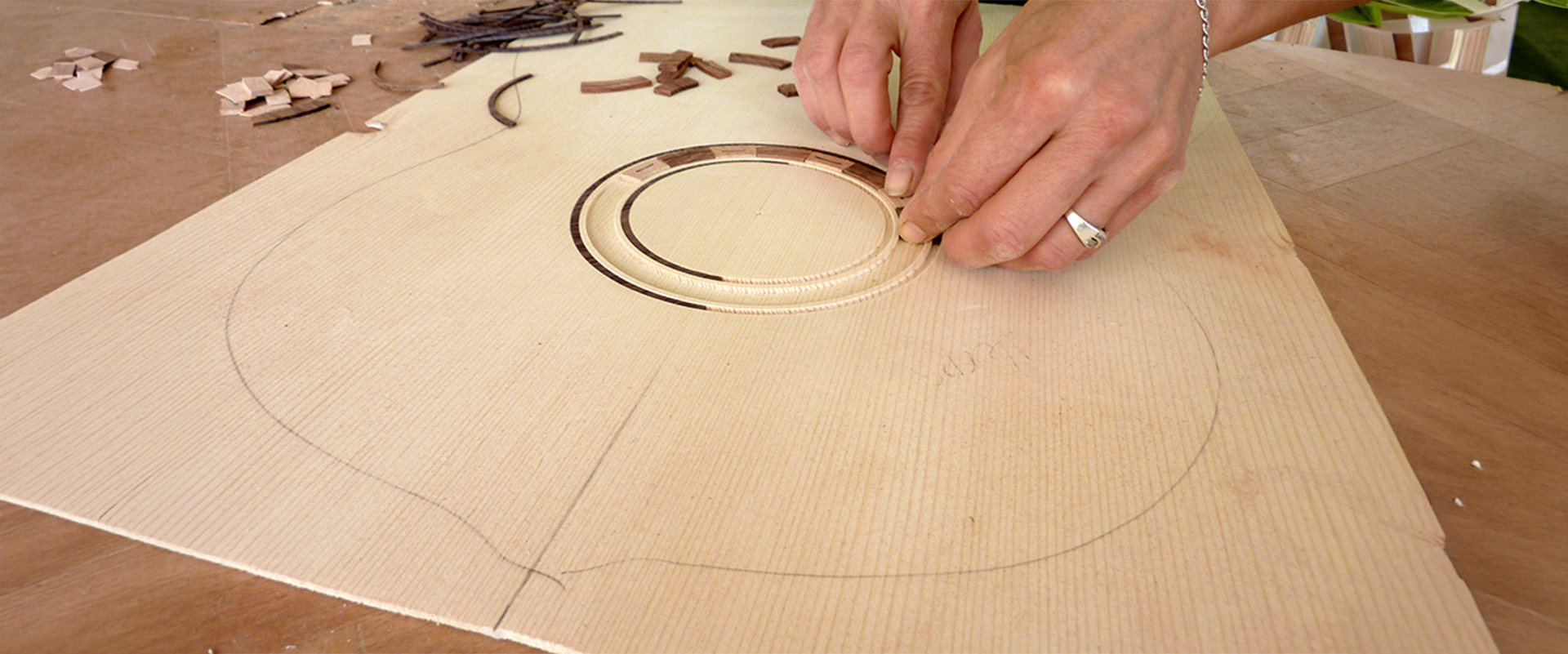 Custom Shop custom-made guitar with personalized decoration and build details
