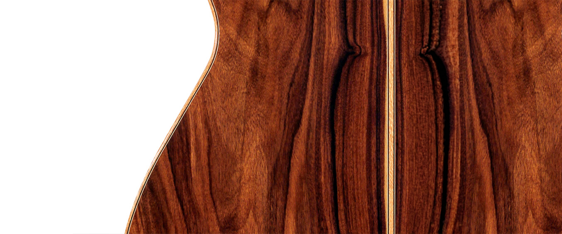 Custom Shop custom guitar with selected tonewoods and handcrafted body details