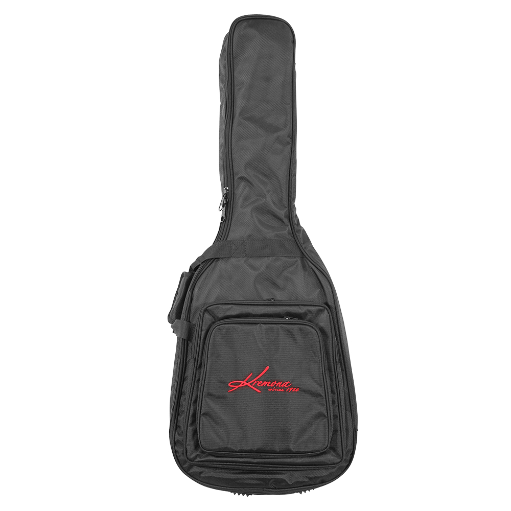 Kremona Standard Gig Bag for Guitar with spacious front pocket and thick interior foam padding