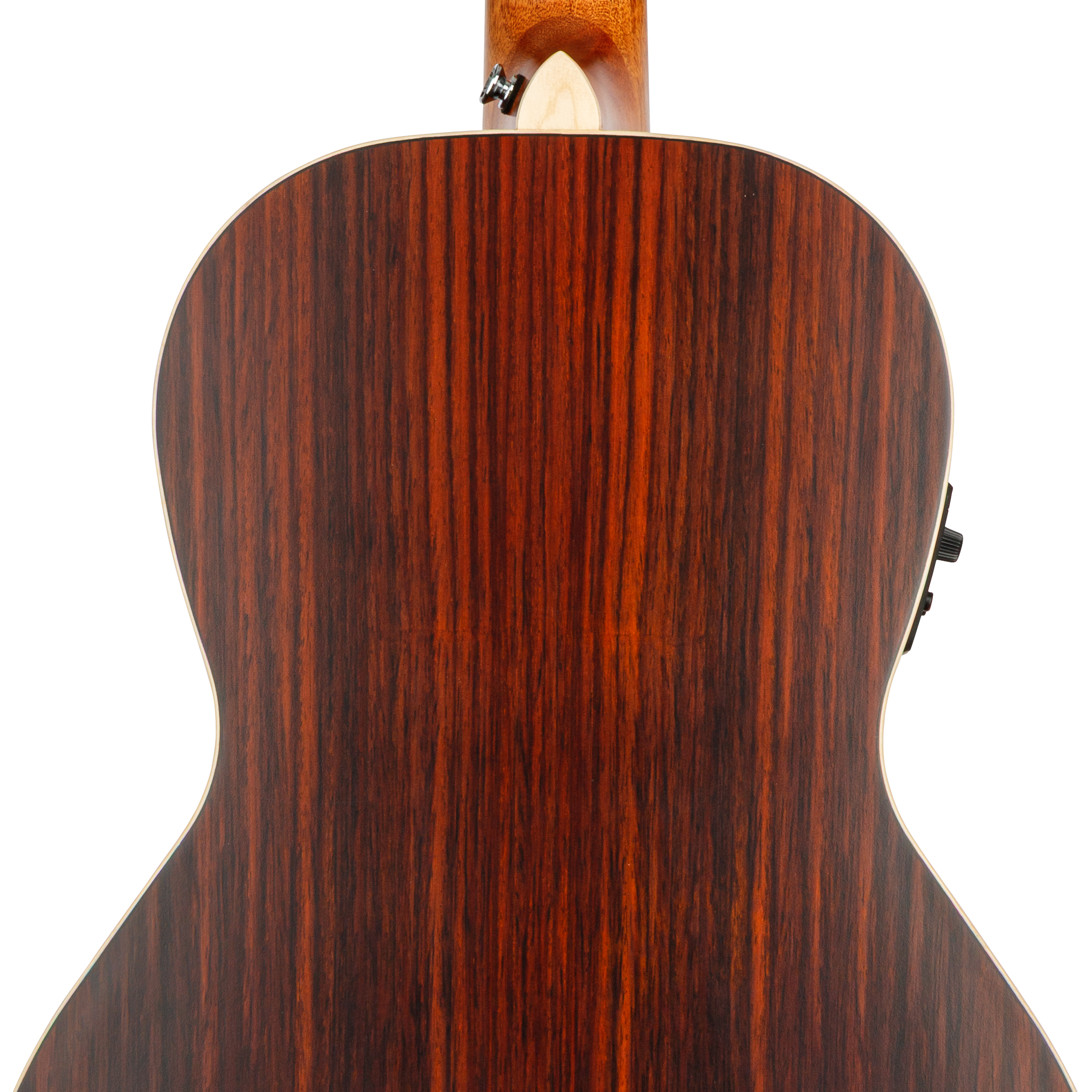 Kremona F16E handcrafted parlor acoustic-electric guitar with wood binding and dovetail joint