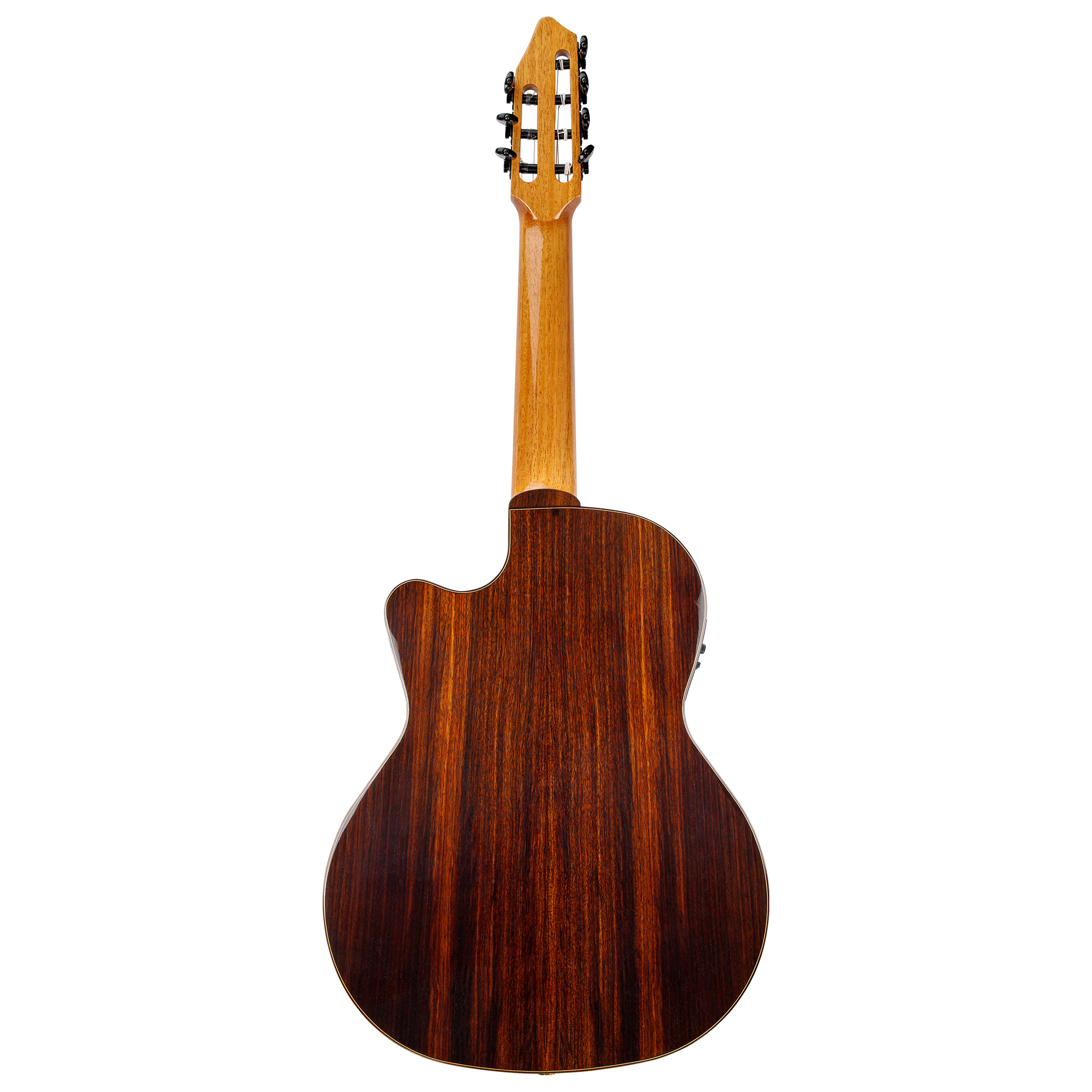 Kremona F65CW 7S-VE 7-string cutaway stage nylon guitar with Indian rosewood back and sides