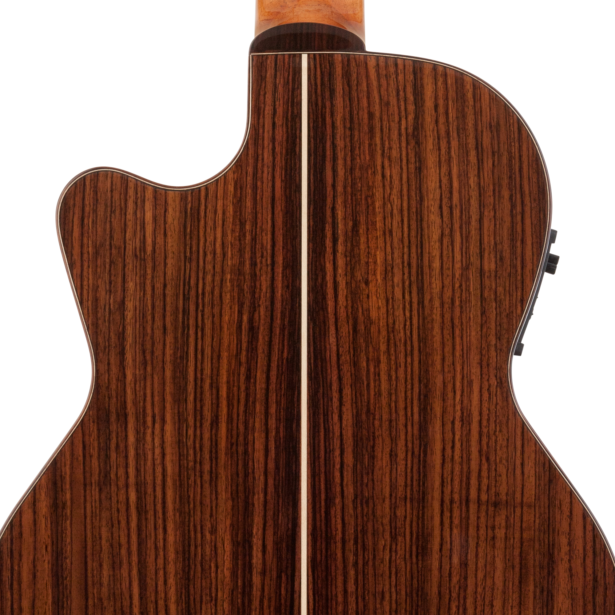 Kremona Fiesta F65CW-7S 7-string cutaway stage nylon guitar with hand-inlaid wood binding