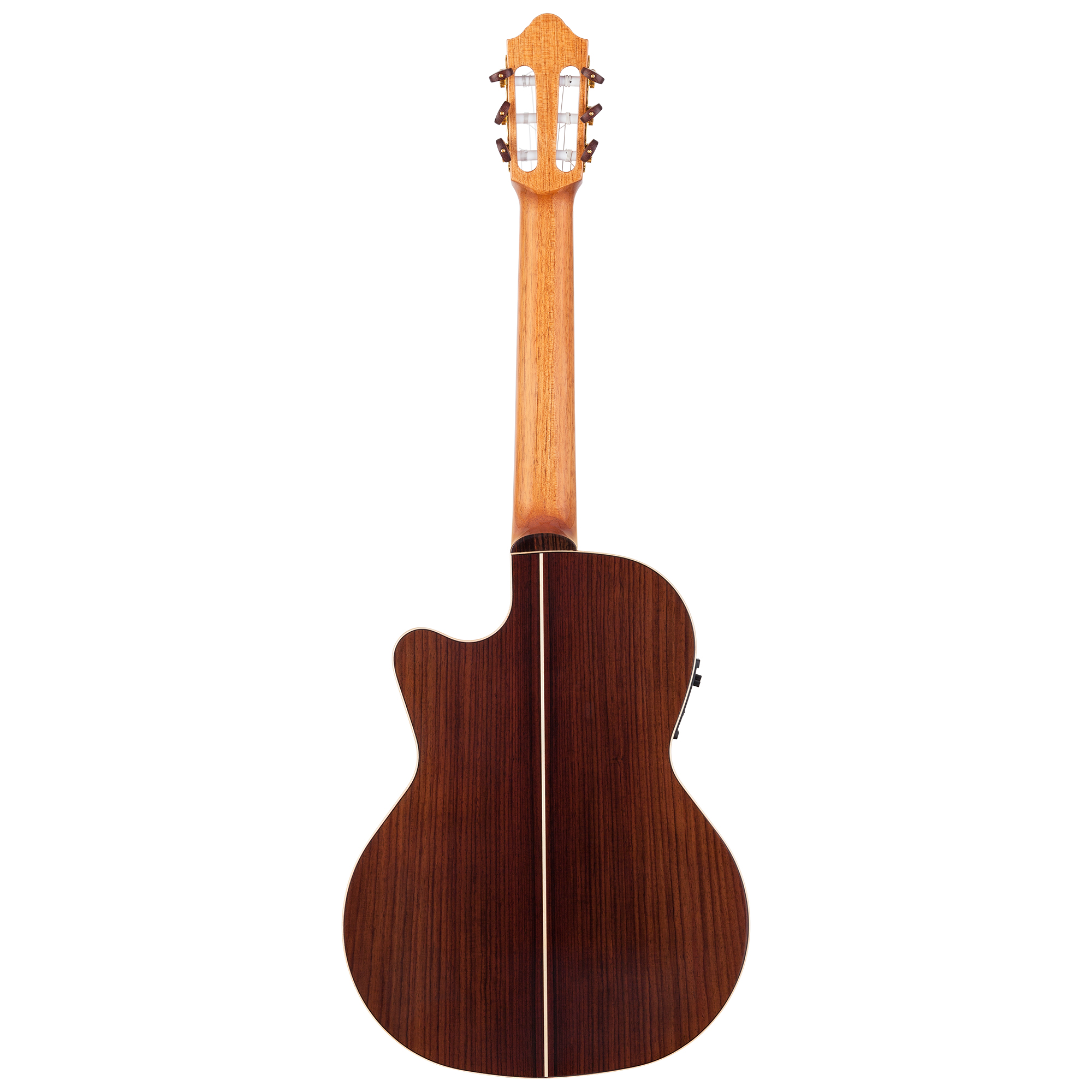 Kremona Fiesta F65CW-SB cutaway stage nylon guitar with solid indian rosewood back