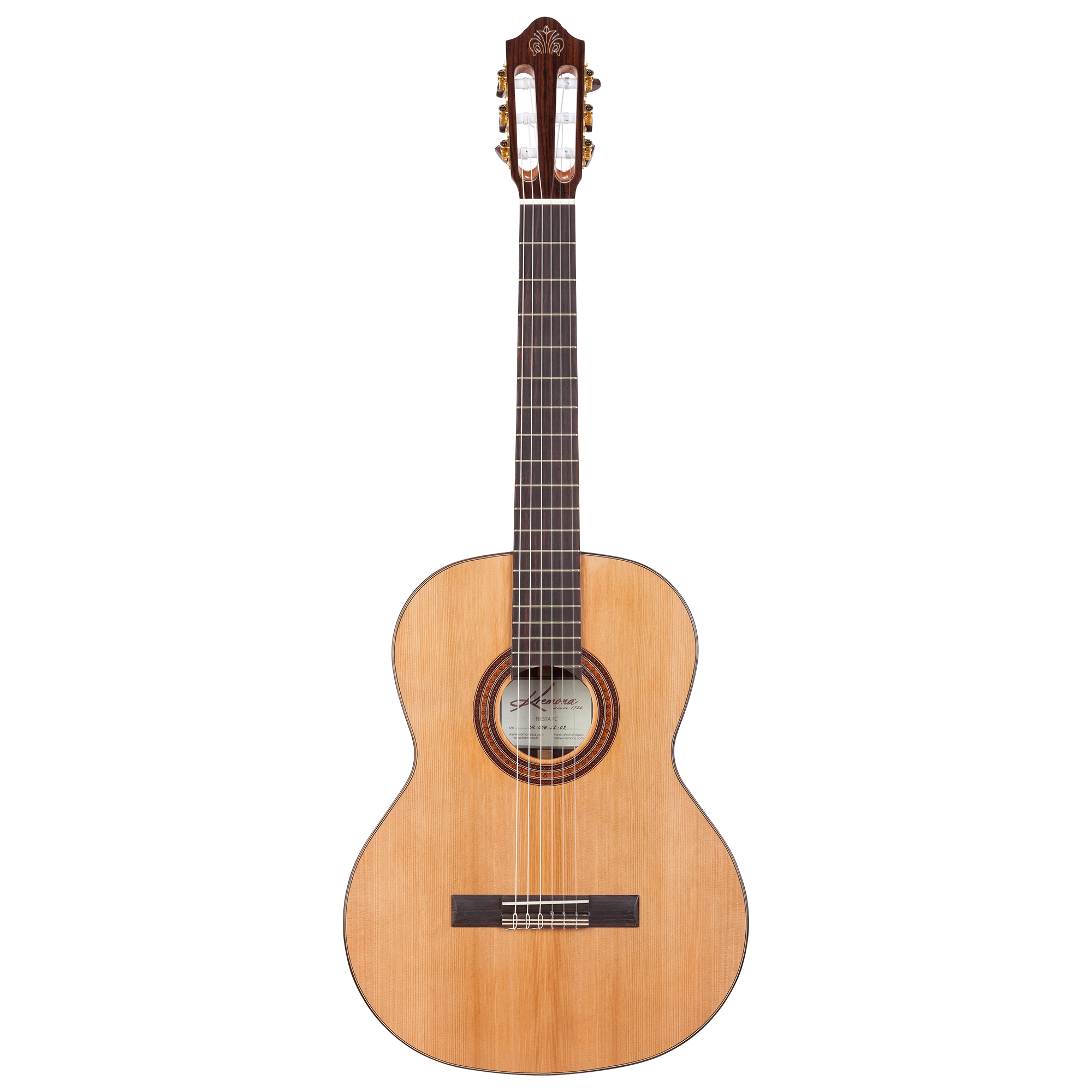 Kremona Fiesta FC handcrafted concert classical guitar front view