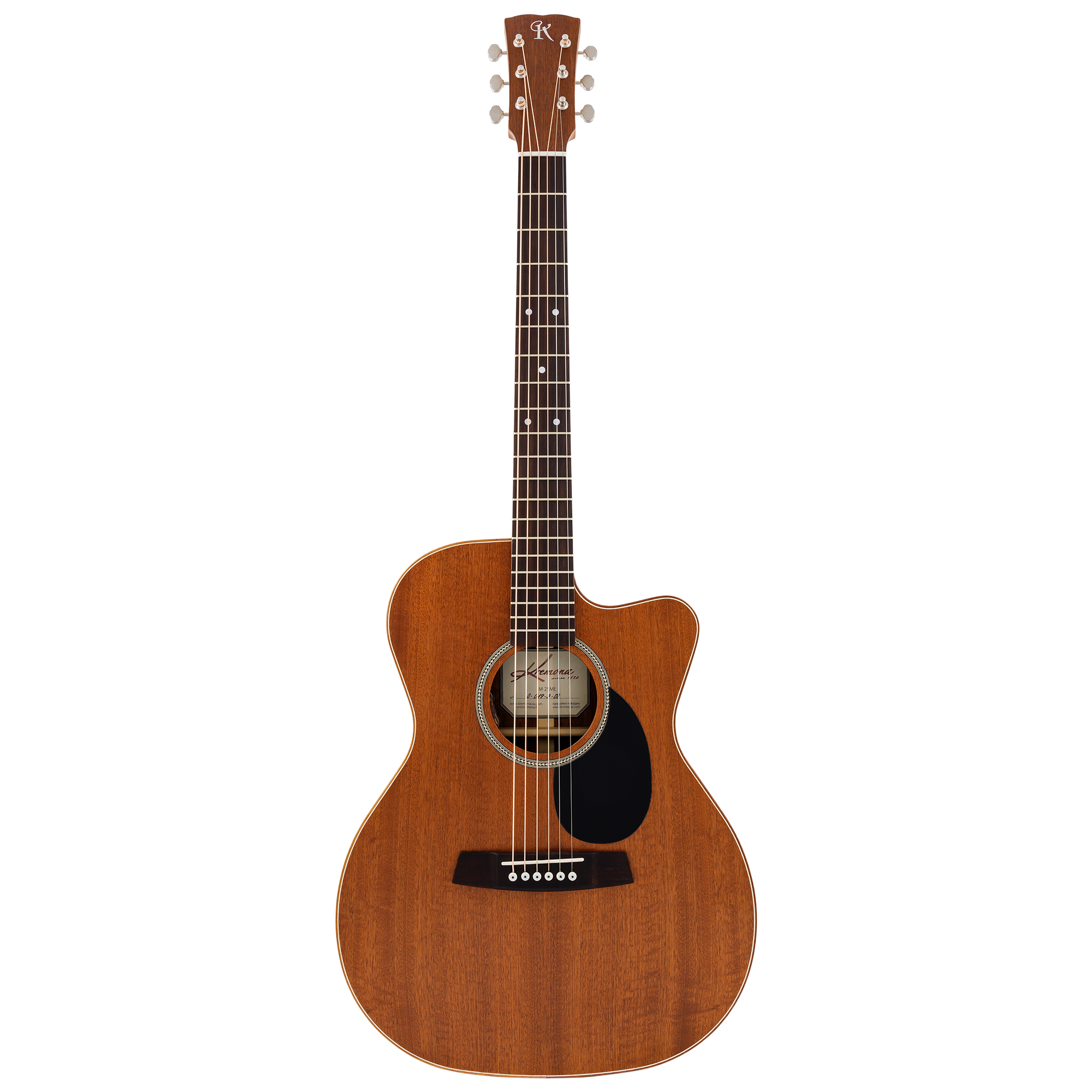 Kremona M25ME CW handcrafted cutaway OM acoustic-electric steel-string guitar