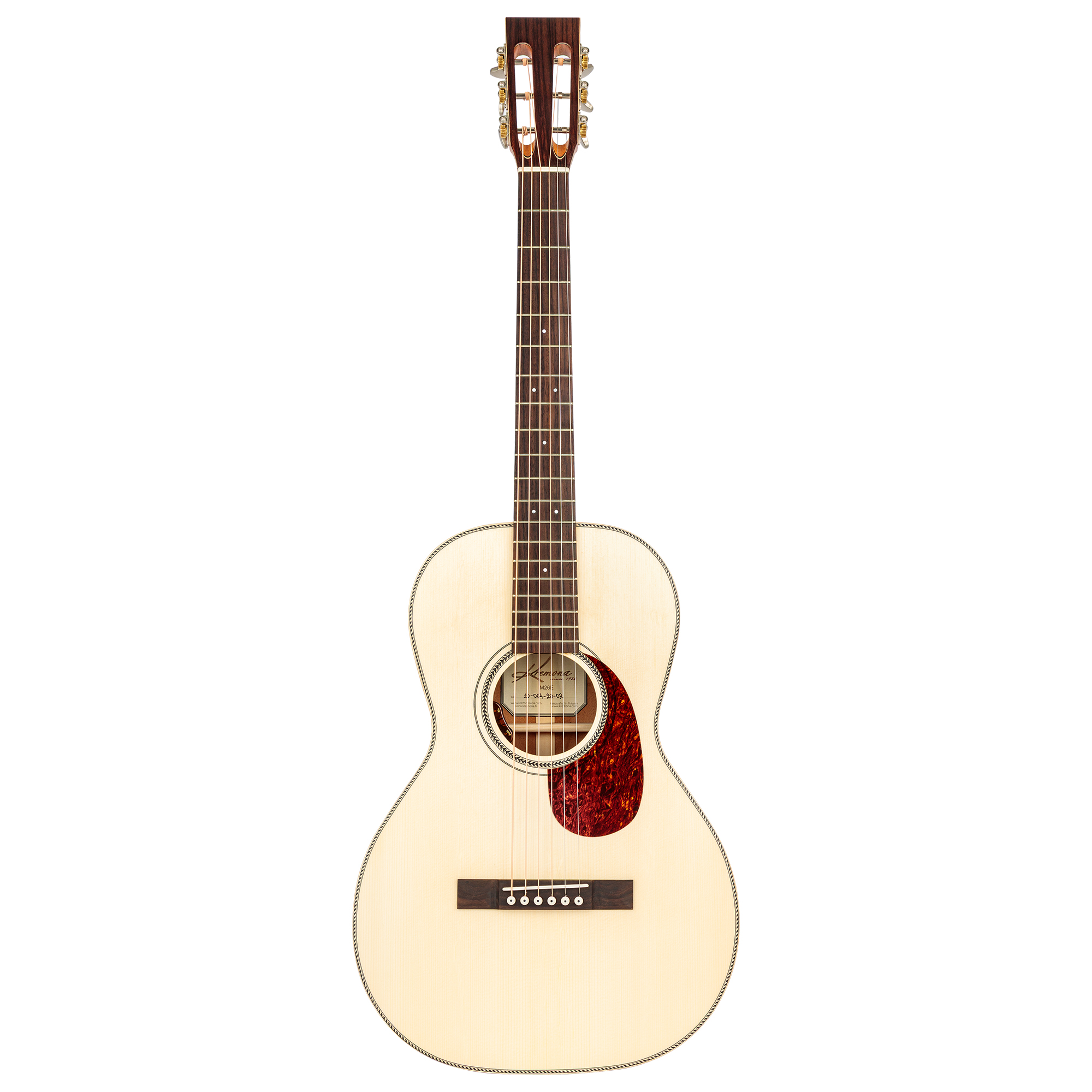 Kremona M26E handcrafted European parlor acoustic-electric steel-string guitar