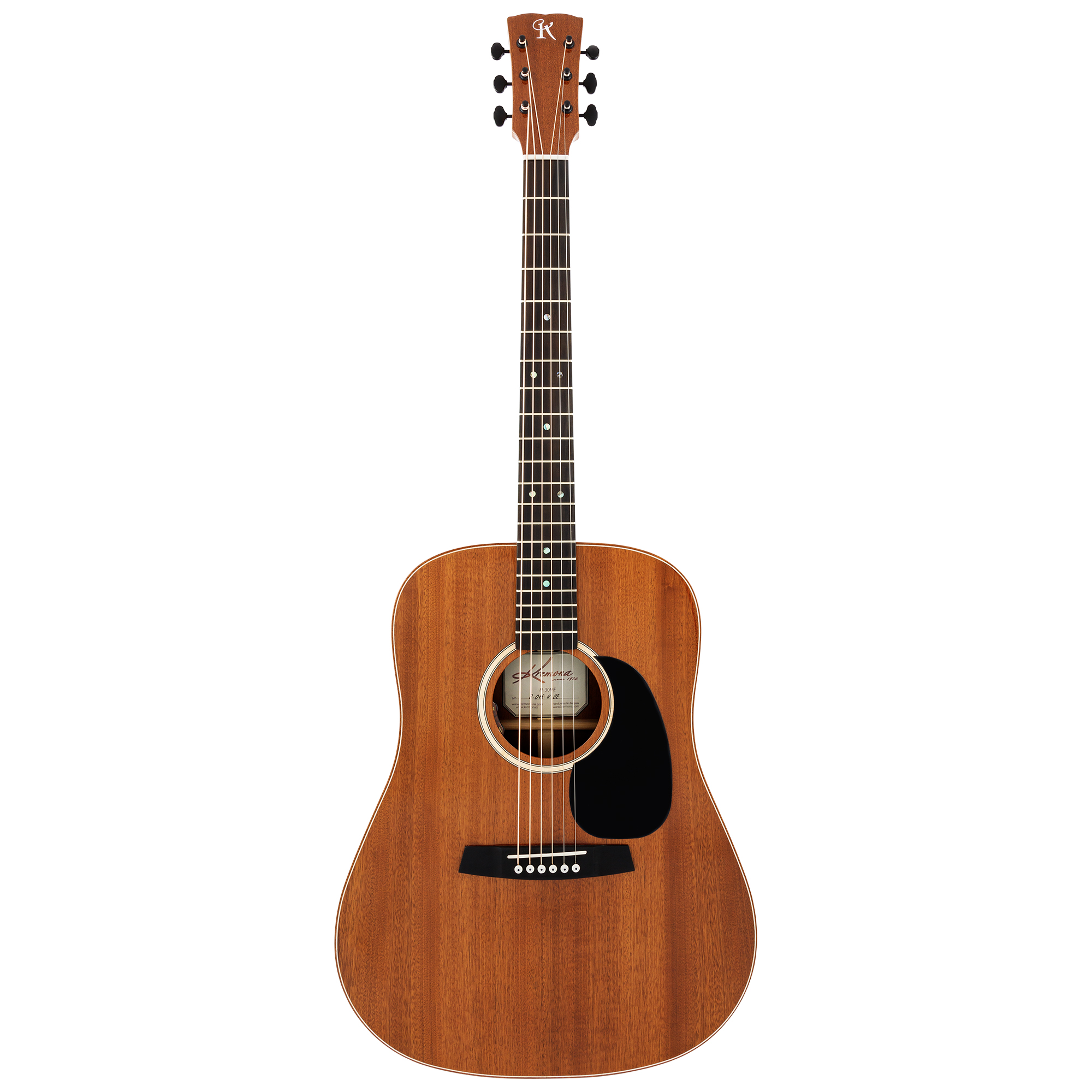 Kremona M30ME handcrafted all-mahagany dreadnought acoustic-electric guitar
