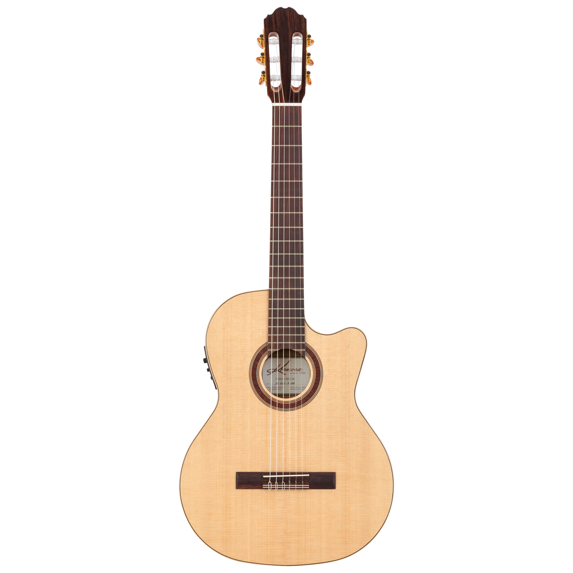 Kremona Rondo R65CWC cutaway nylon stage guitar with Fishman Classica III