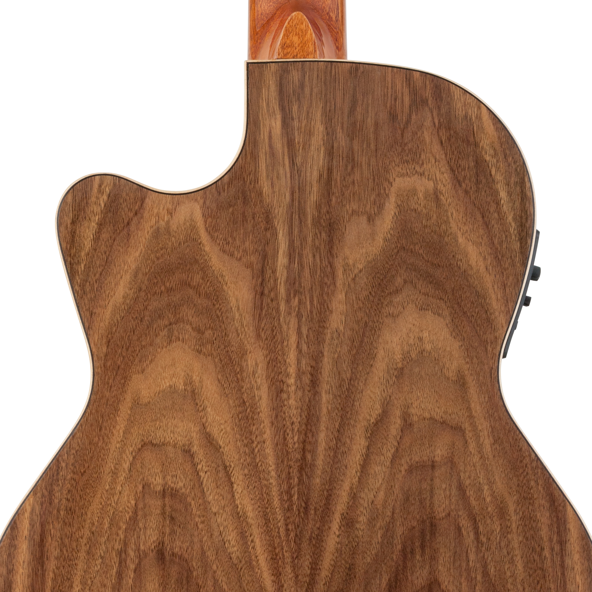 Kremona Rondo R65CWC cutaway nylon stage guitar with hand-inlaid wood binding