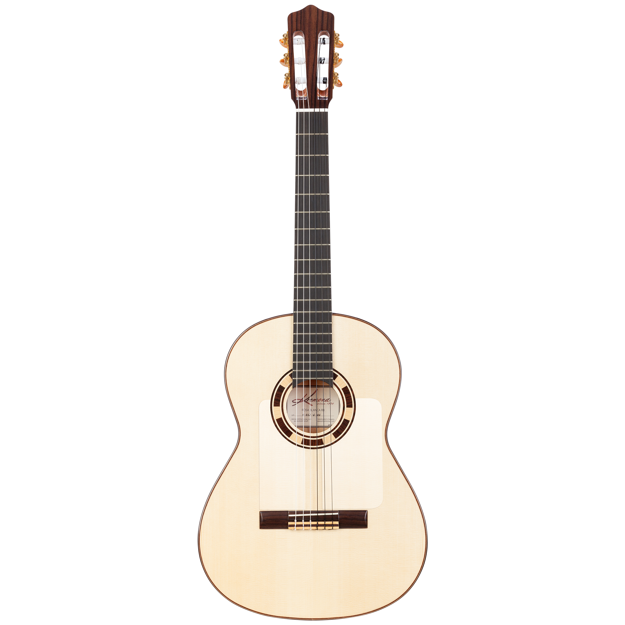 Kremona Rosa Blanca handcrafted flamenco blanca guitar