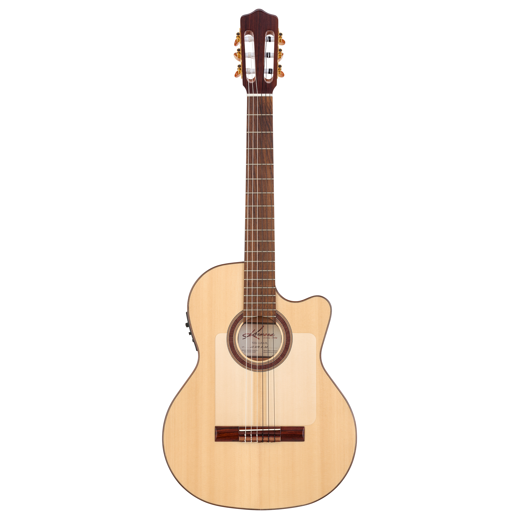 Kremona Rosa Luna CW handcrafted European cutaway flamenco stage guitar
