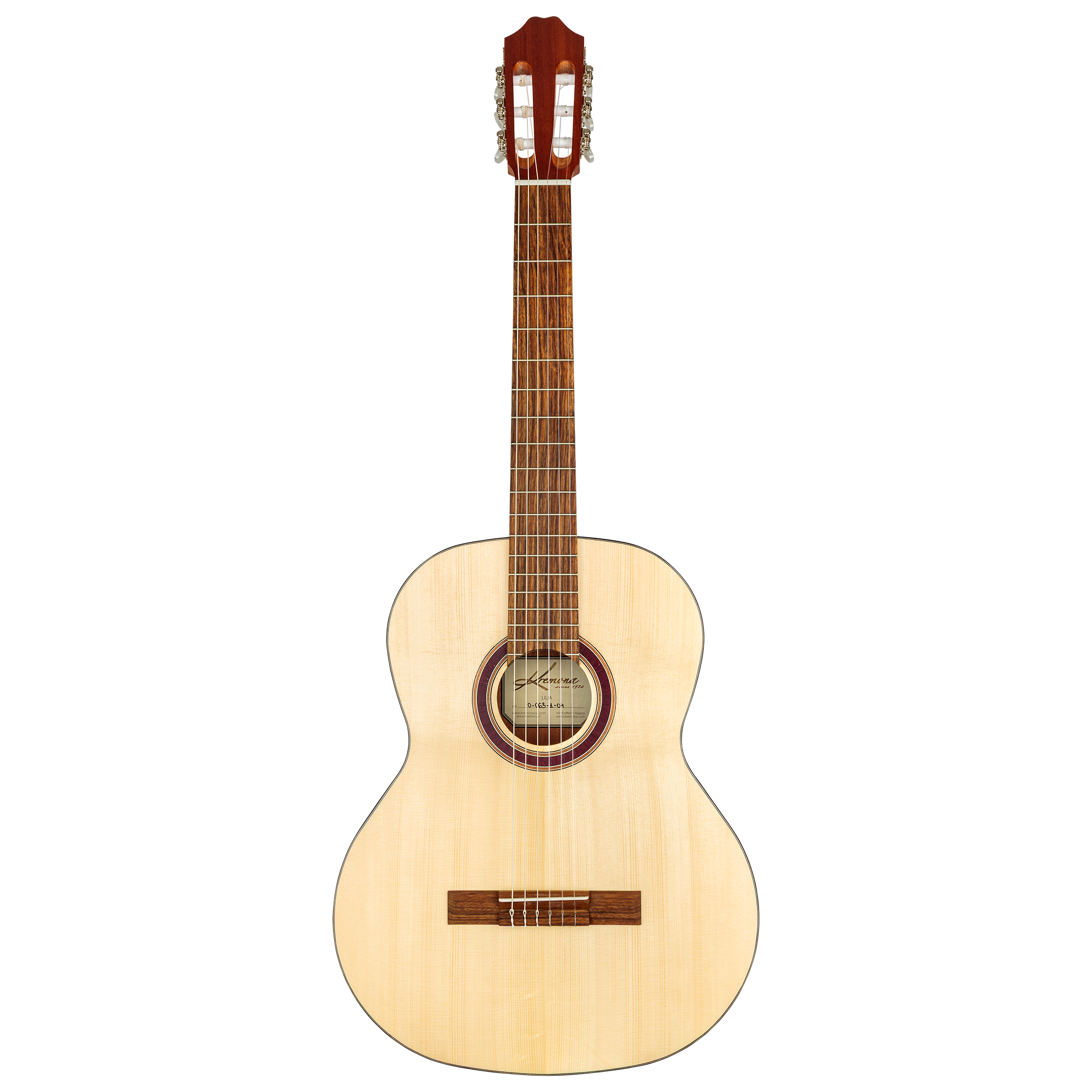 Lilia European-Handcrafted Solid-Top Classical Guitar