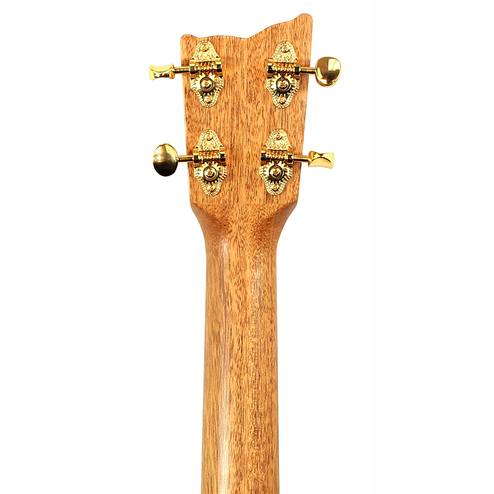 Kremona Mari Concert handcrafted premium all-solid concert ukulele with gold stand-alone machines