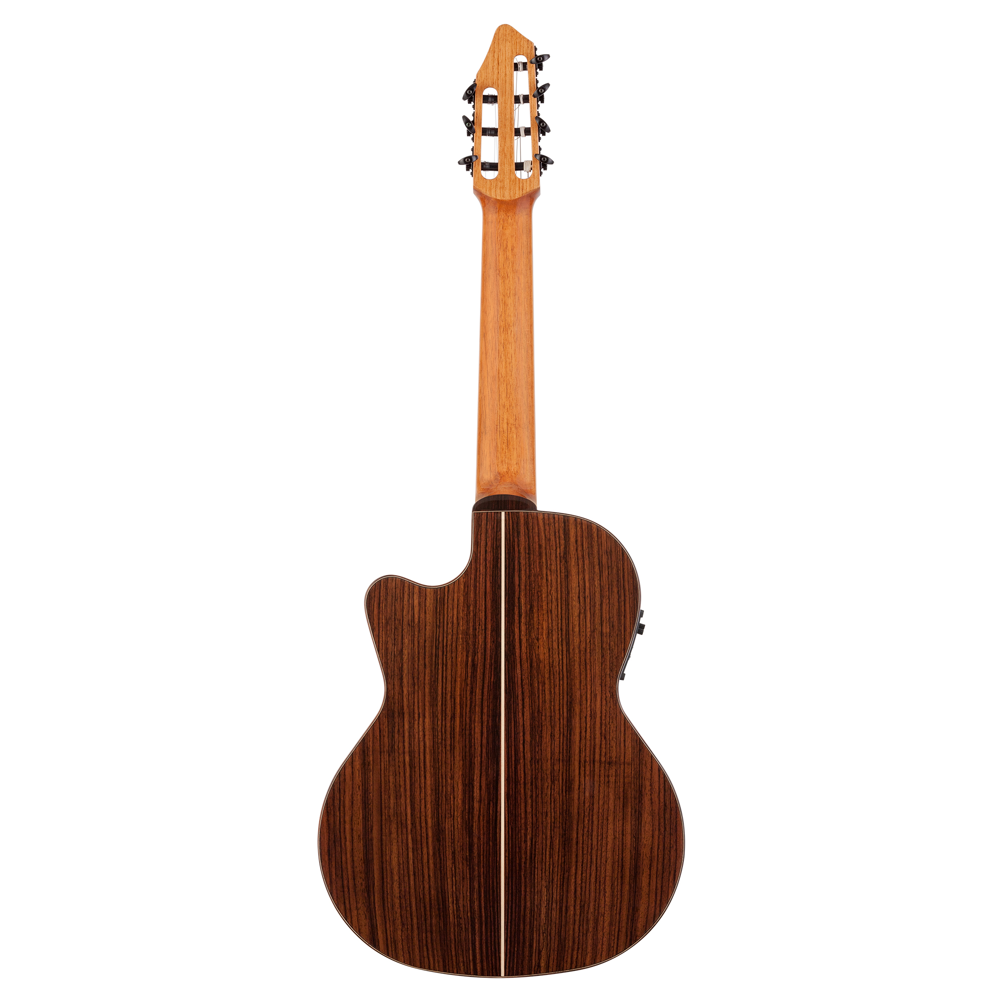 Kremona Fiesta F65CW-7S 7-string cutaway stage nylon guitar with solid Indian rosewood back and sides